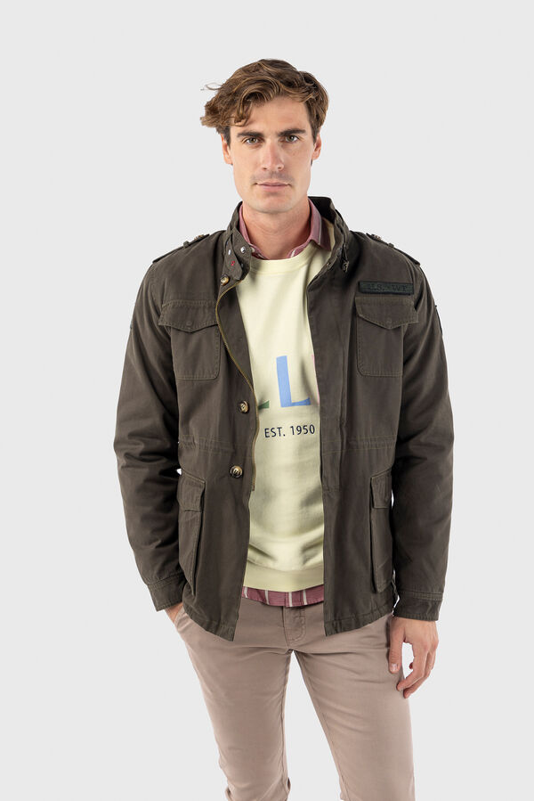 Williot Jaqueta saariana com manchas Verde