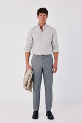 Cortefiel Comfort slim chinos Grey