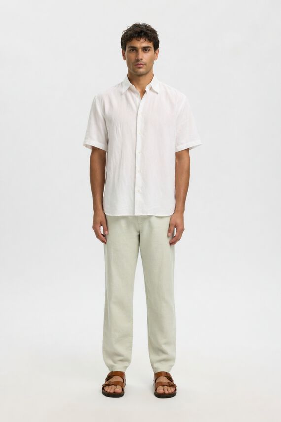 Pantalón chino lino