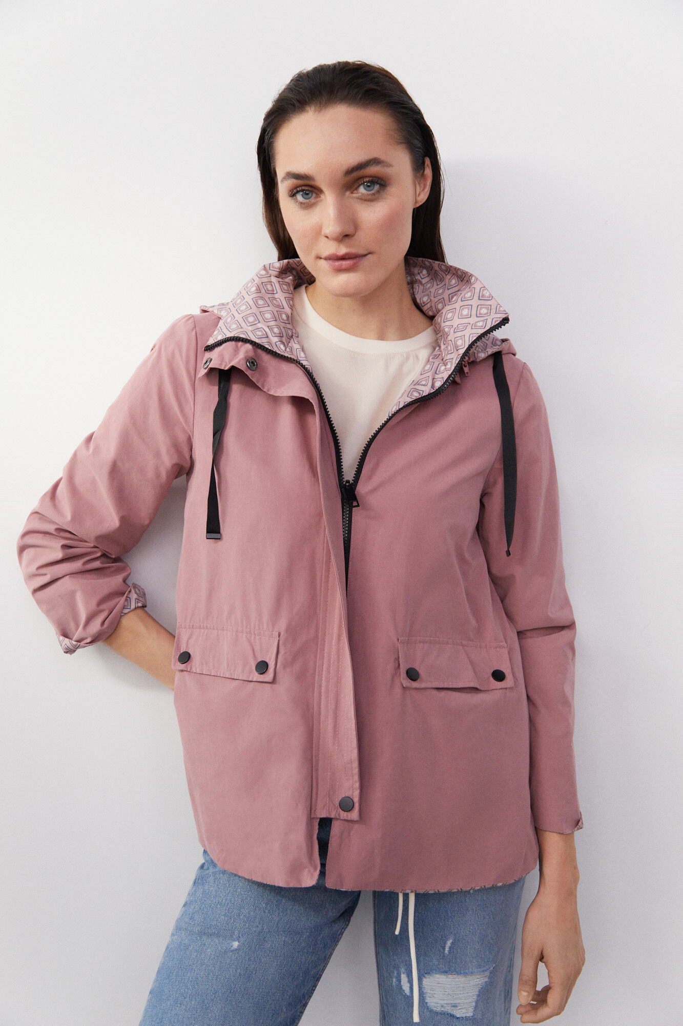 Reversible water best sale resistant parka