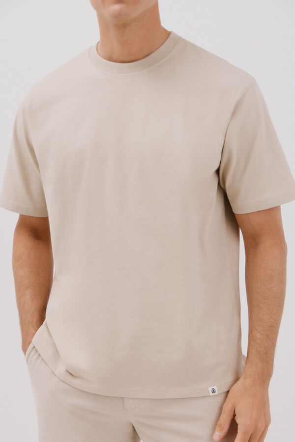 Cortefiel T-shirt básica Tostado
