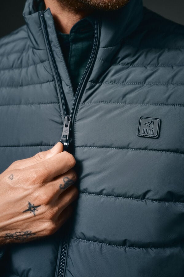 OOTO Blusão acolchoado ultralight Azul