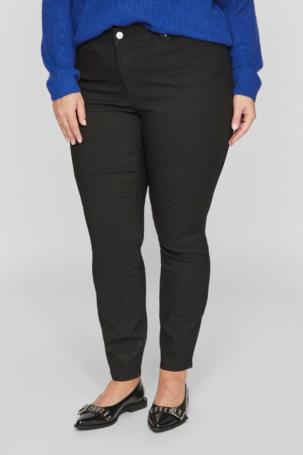 Evoked by Vila Pantal&oacute;n jegging vaquero pitillo curvy Negro