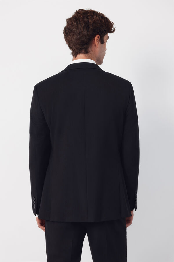 Cortefiel Blazer black structureXXI Serie Black