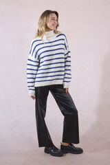 Molly Bracken Camisola estampado riscas de manga comprida Multicolorido