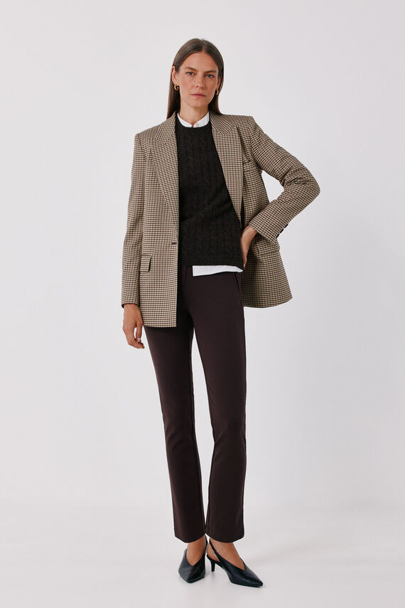 Pantalón de mujer de punto roma