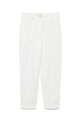 Vero Moda Calças de corte alta Branco