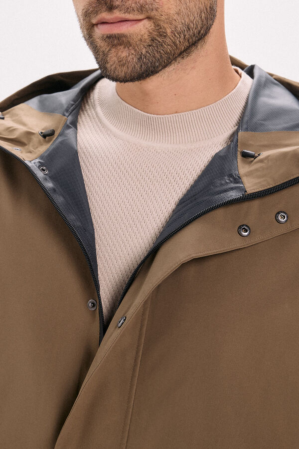 Jack & Jones Cazadora regular fit waterproof Gris