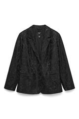 Vero Moda Curve Blazer de renda plus size Preto