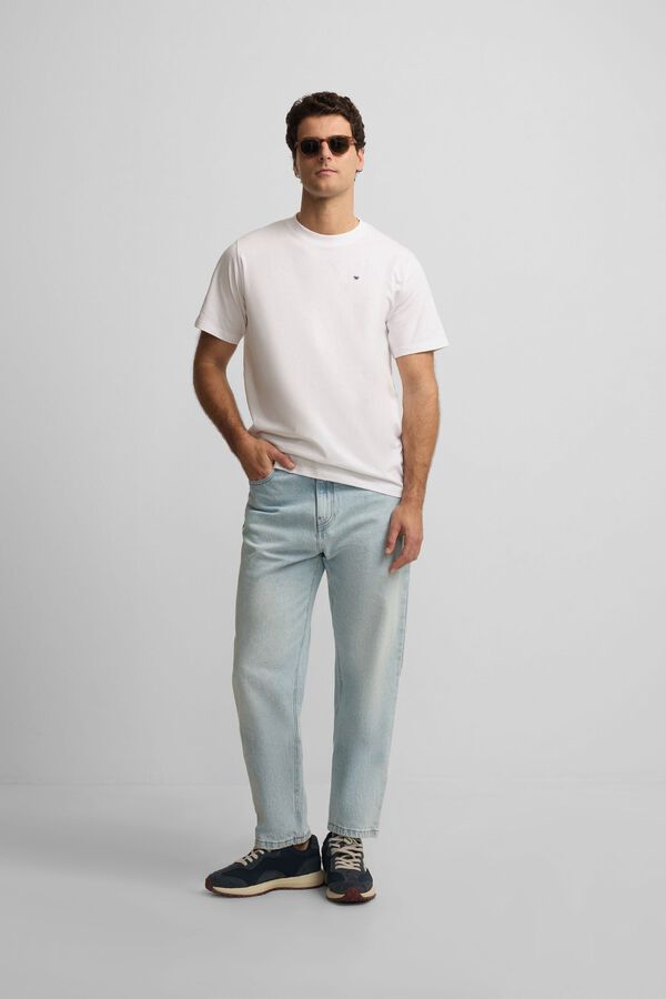 Silbon T-shirt luxury boat Branco