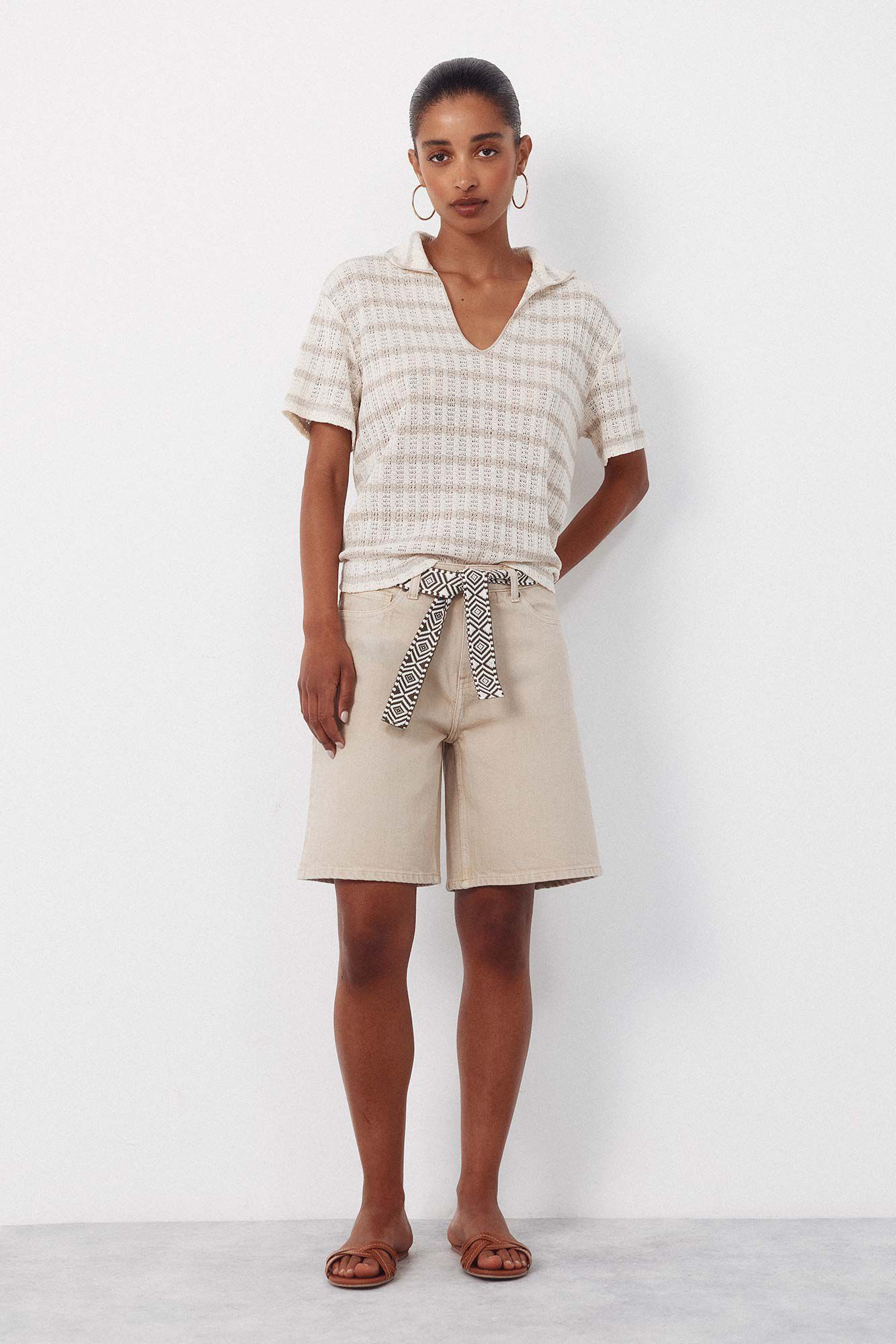 Cortefiel Denim Bermuda shorts