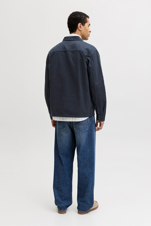 Jack & Jones Sobrecamisa b&aacute;sica manga comprida Azul