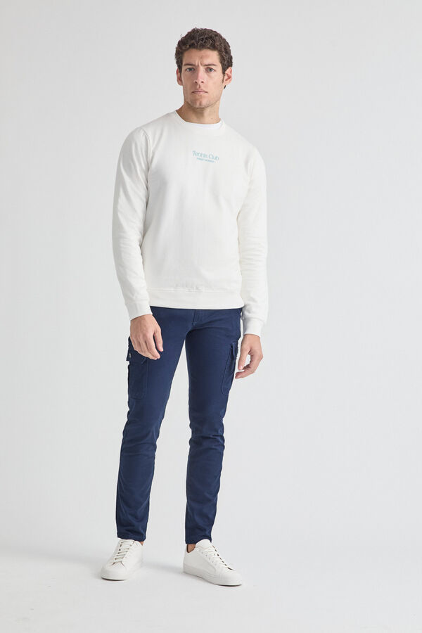 Street Monkey Sweatshirt  Ecru