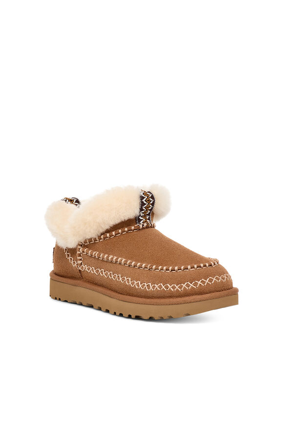 Ugg Bota feminina clássica Ultra Mini Alpine Castanho