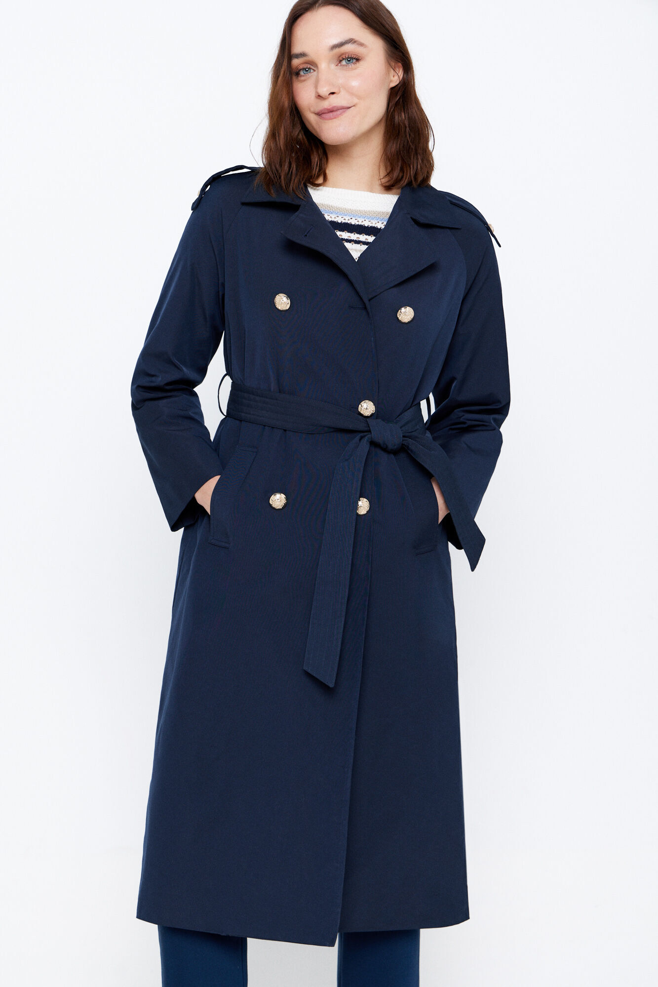 Cortefiel sales trench coat