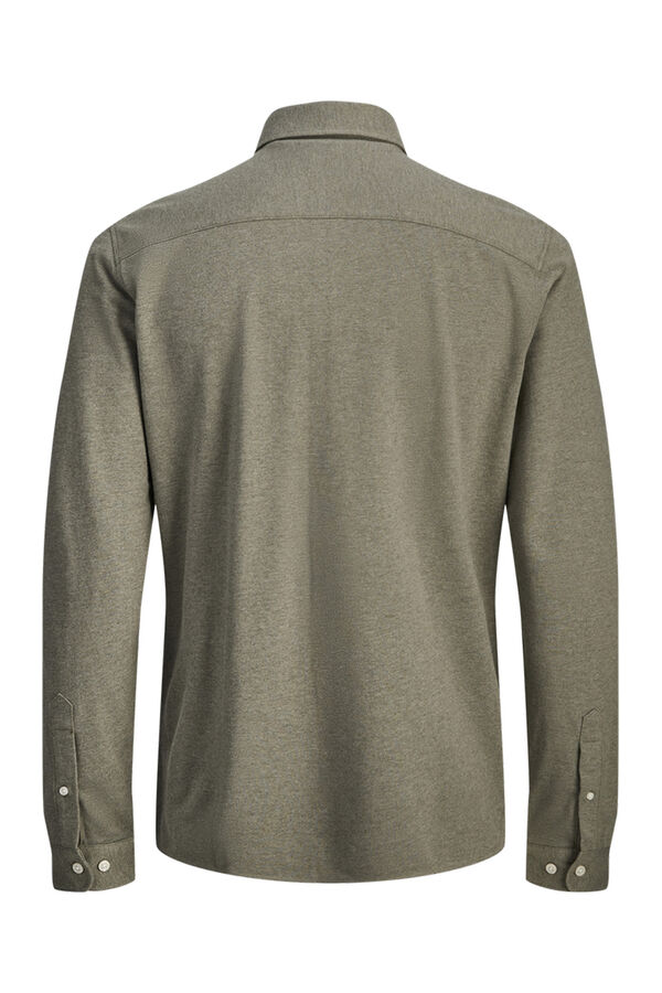 Jack & Jones Camisa de manga comprida Castanho