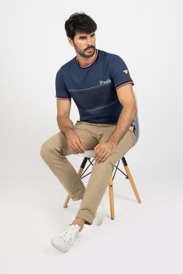 Privata Short sleeve T-shirt Navy