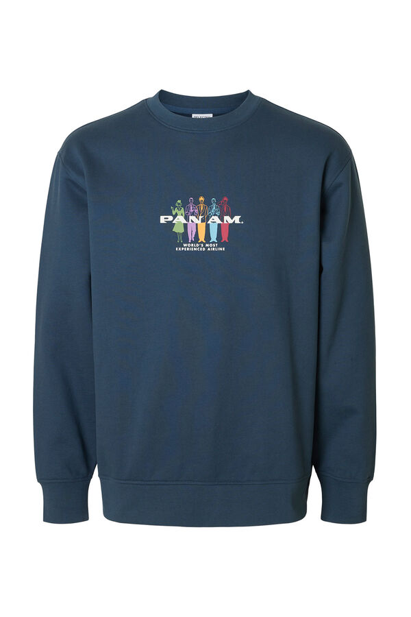Selected Sweatshirt collaboration with PANAM  Navy
