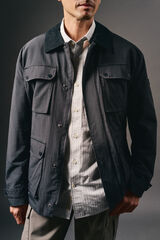 OOTO Four-pocket field jacket Navy