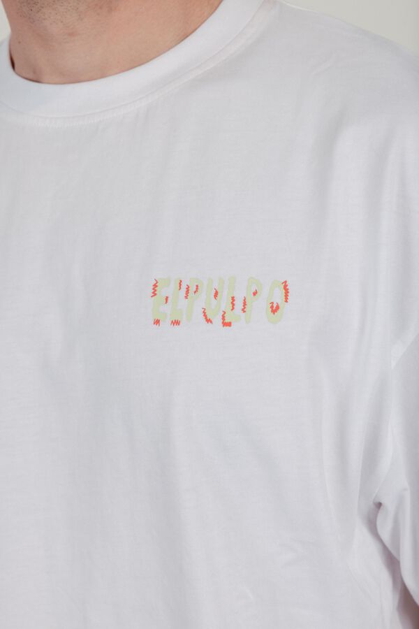 elPulpo Short sleeve T-shirt White