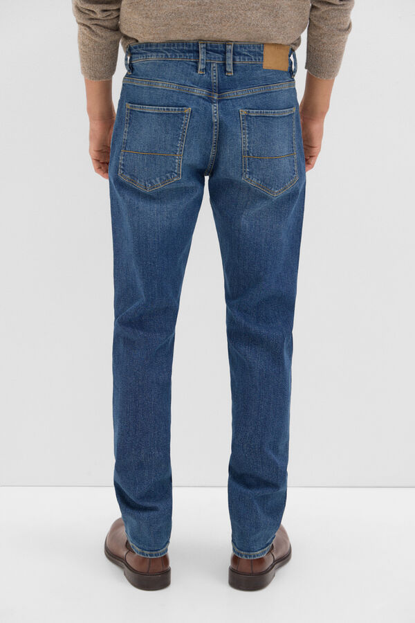 Cortefiel Regular fit jeans Blue