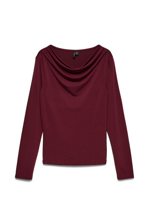 Vero Moda Top com gola desca&iacute;da Granada