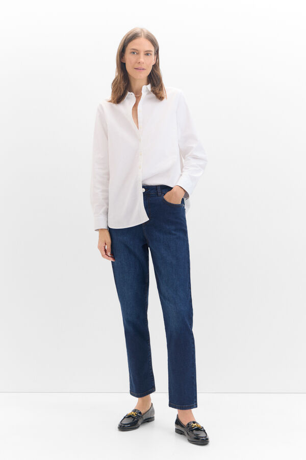 Cortefiel Mom jeans Blue