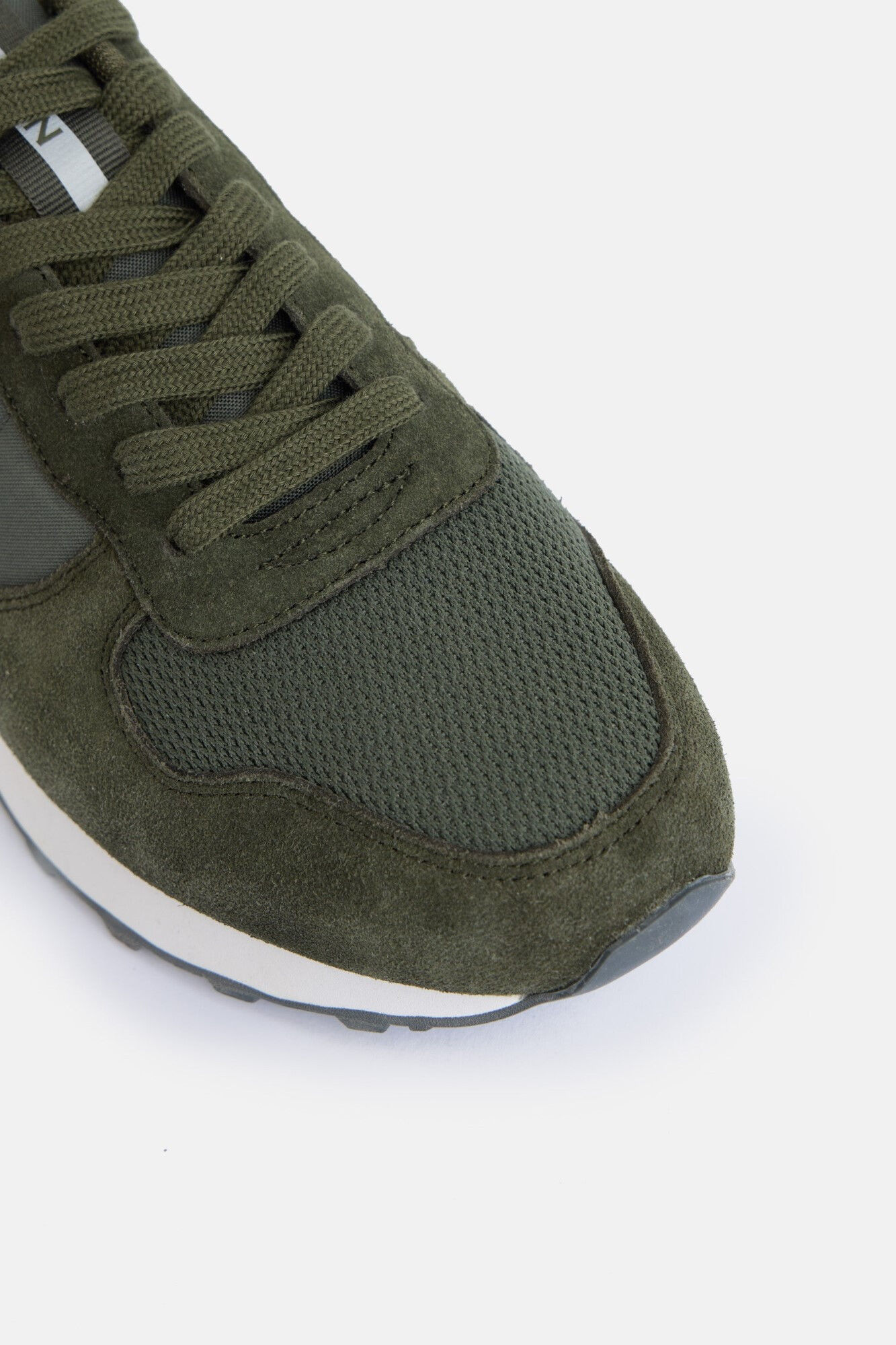 Green running trainers store