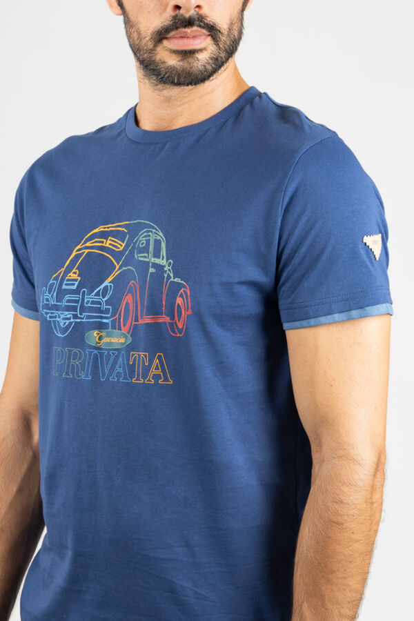 Privata Short sleeve T-shirt Blue