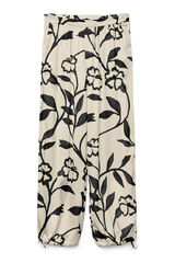 Vero Moda Calças compridas fluidas Cinzento