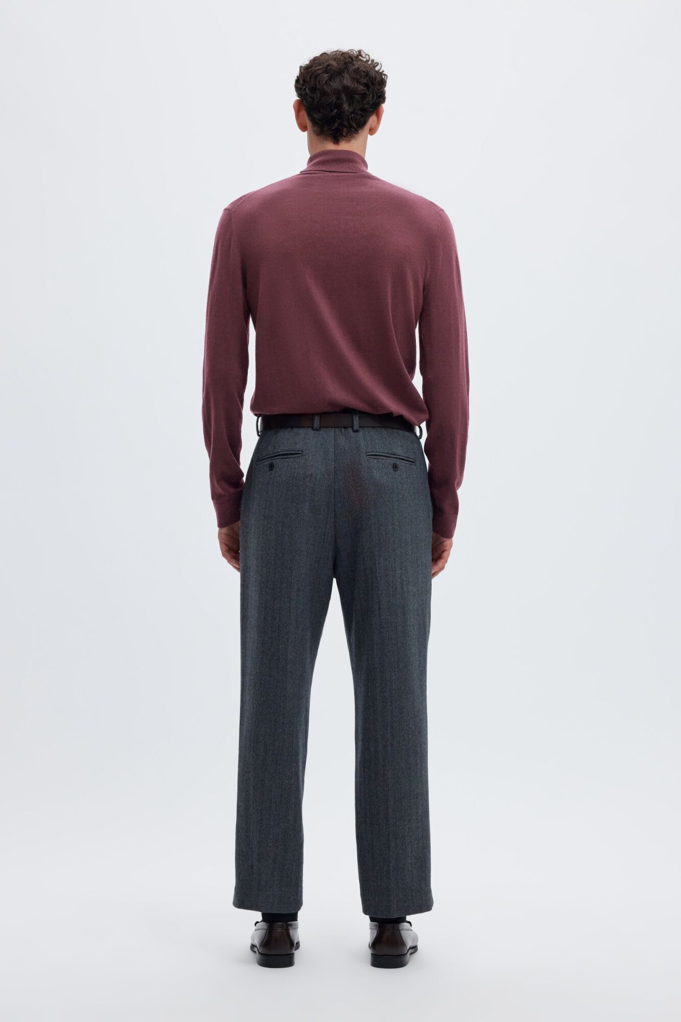 Selected Jersey cuello alto 100% lana merino