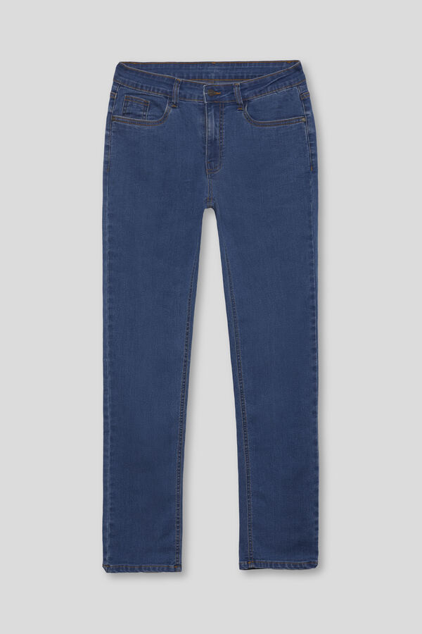 Street Monkey Calça denim skinny fit Azul