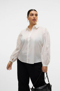 Vero Moda Curve Camisa básica bordada plus size
