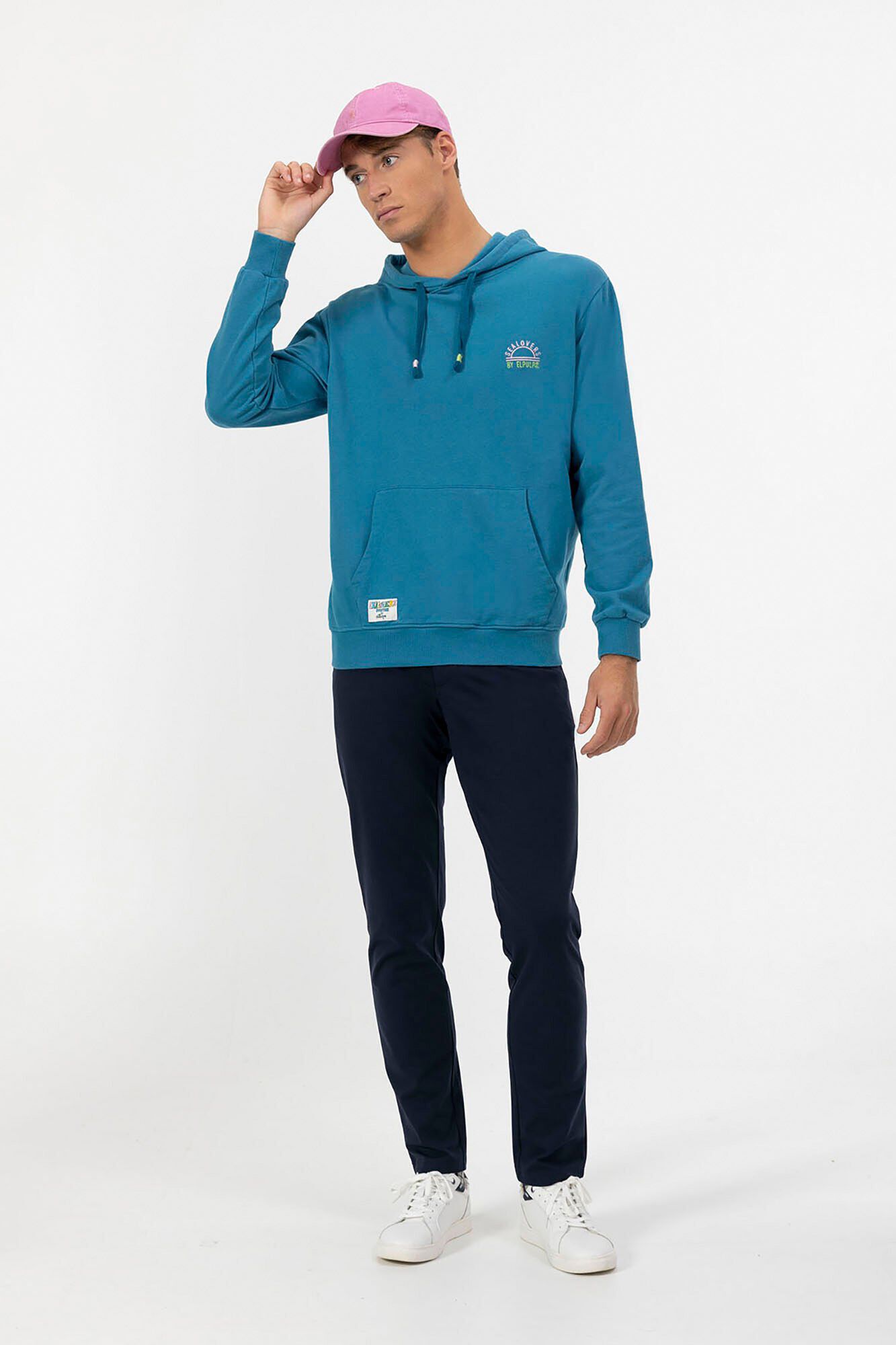 elPulpo Sweatshirt capuz com bordado Sealovers