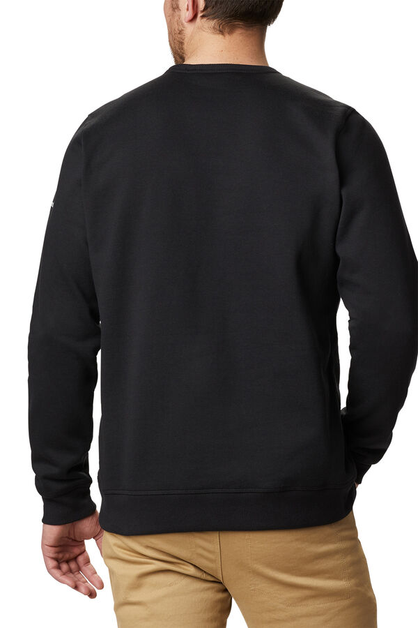 Cortefiel Round neck jumper with Columbia logo™ for men Dark grey