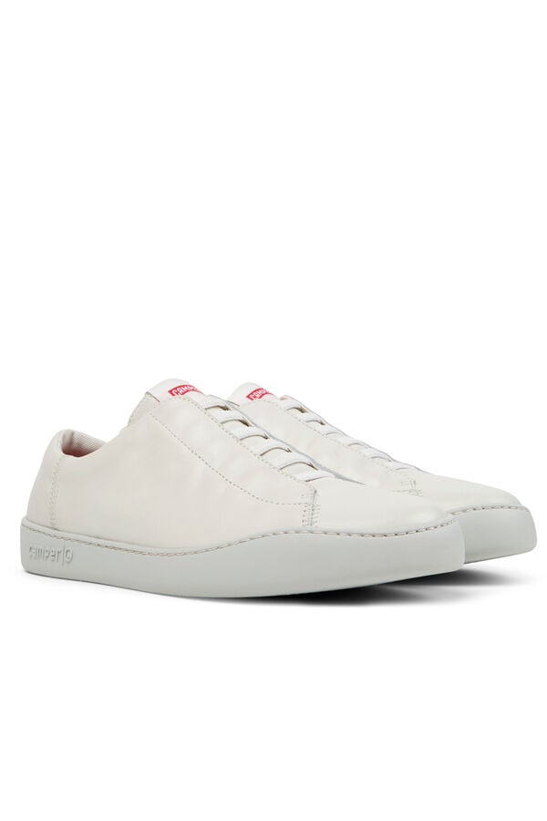 Camper Chinelos de pele para homem Branco