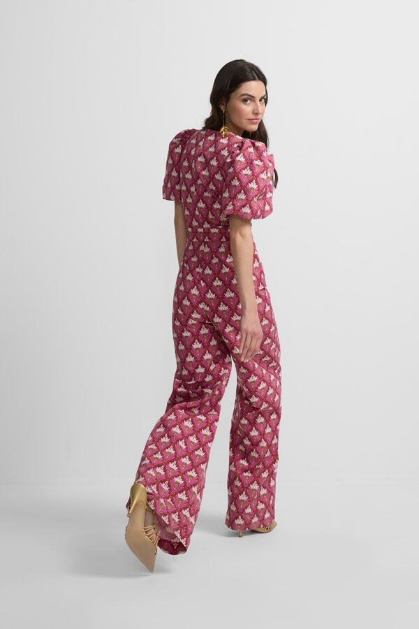 Silbon Macacão estampado coleção evento Subiu