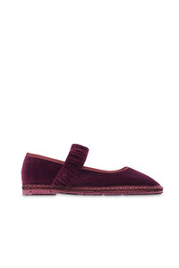 Flabelus Veludo Mary Janes