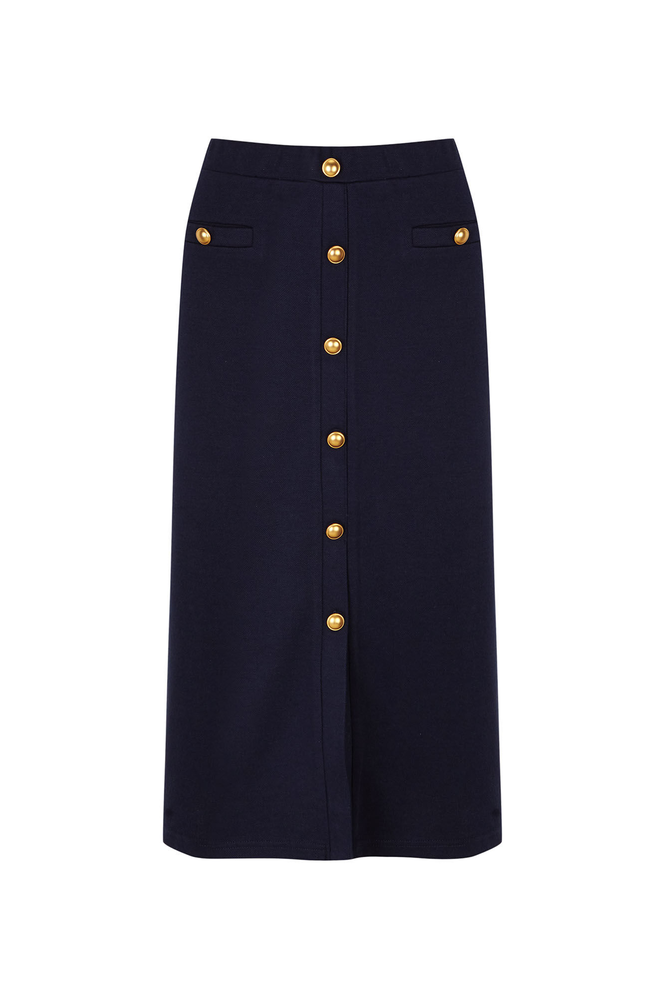 Cortefiel Jersey-knit -up buttons