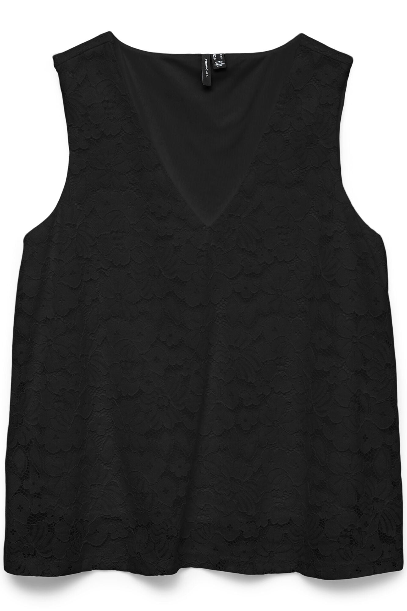 Vero Moda Top em renda sem mangas
