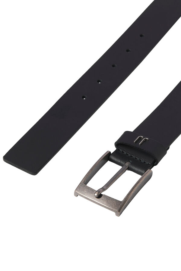 Cortefiel Plain belt Black