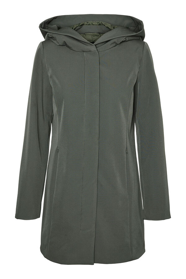 Vero Moda Parka resistente à água com capuz Cinzento