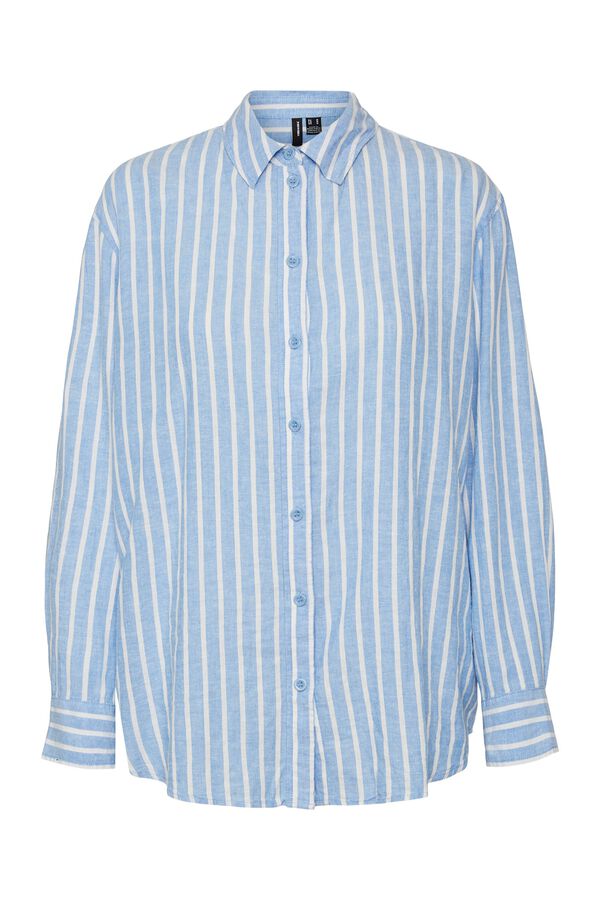 Vero Moda Fluid basic shirt Blue