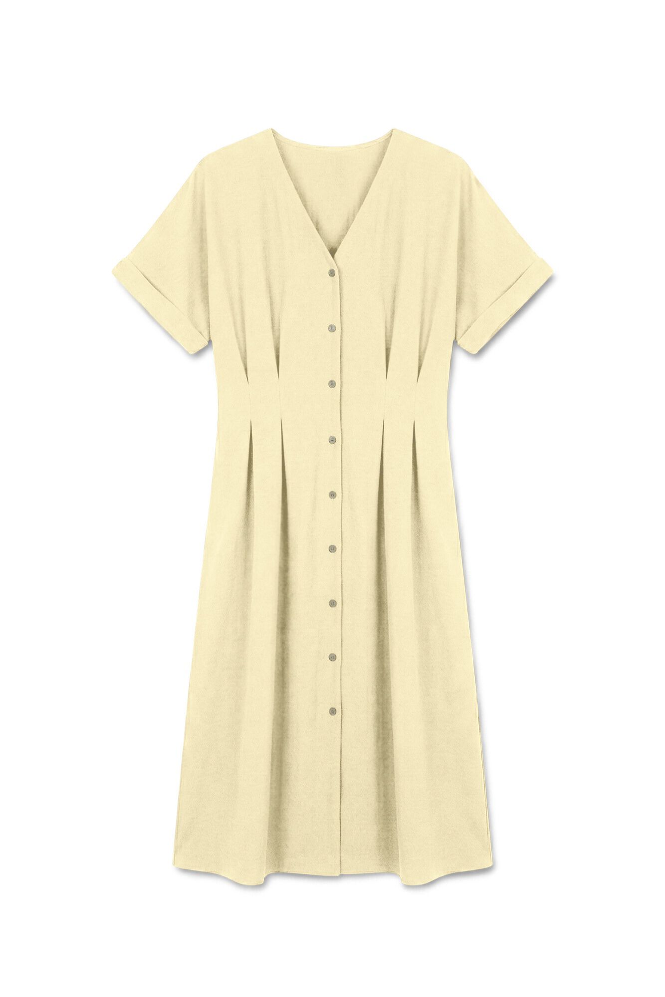 Vero Moda Vestido camiseiro com pregas