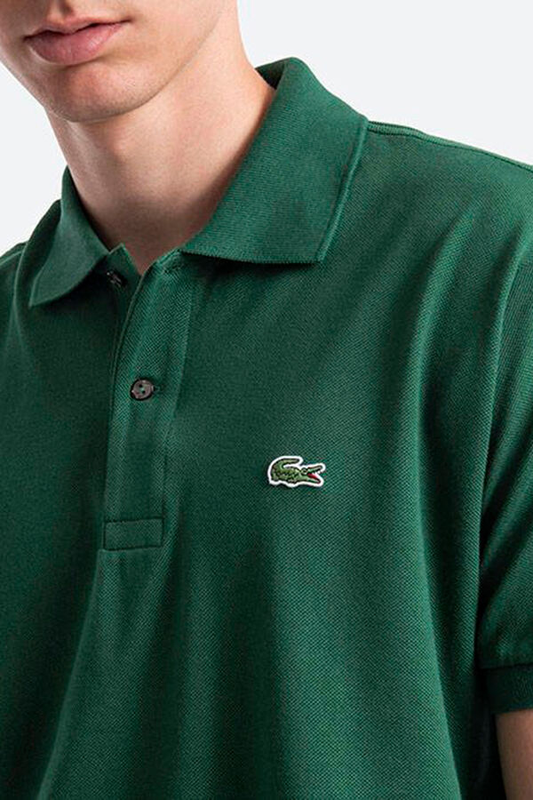 Cortefiel Camisa polo clássica Verde