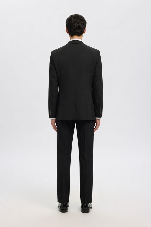 Selected Slim Fit suit trousers Black