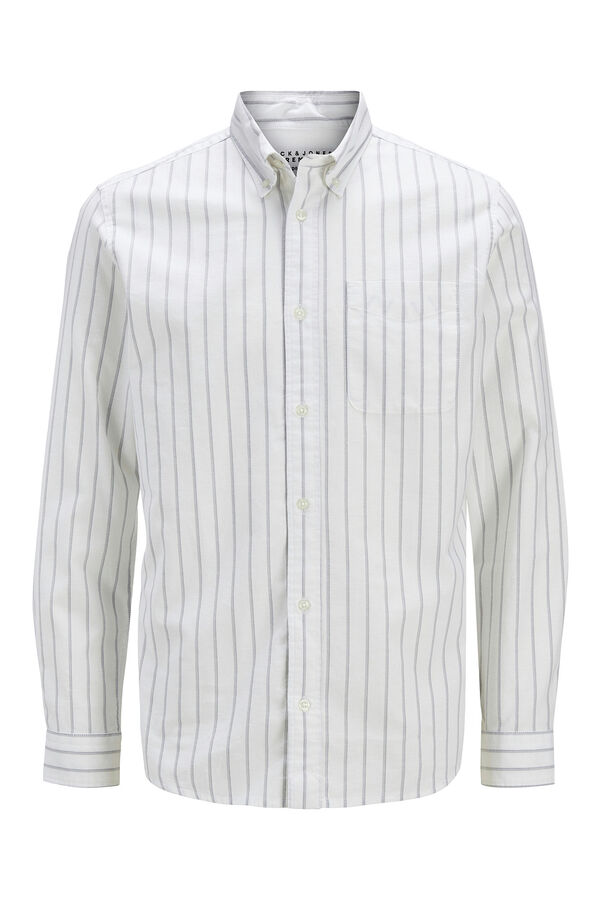 Jack & Jones Camisola oxford slim fit Branco