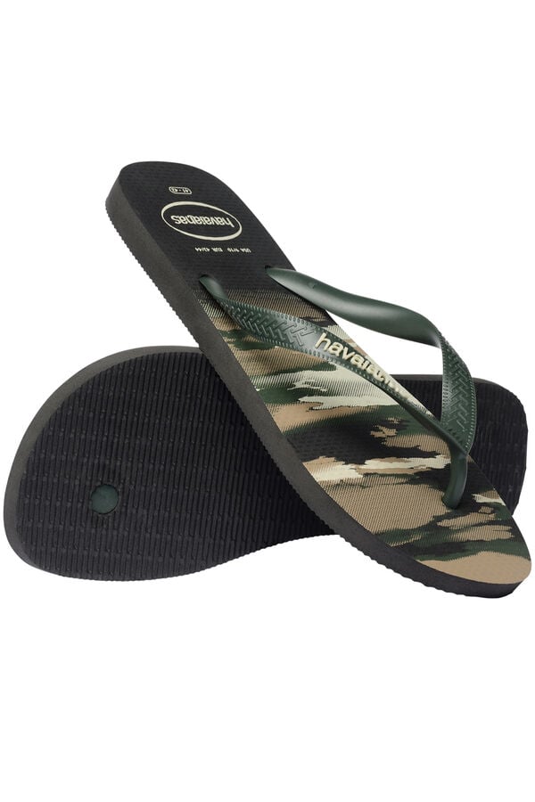 Havaianas Sand&aacute;lia Top Camu Verde