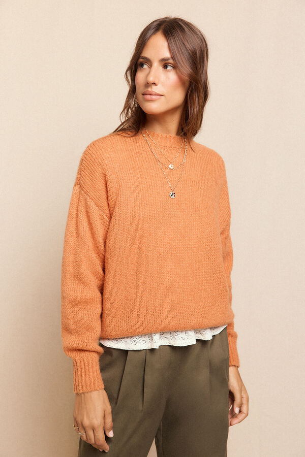 Slowlove Camisola básica Laranja