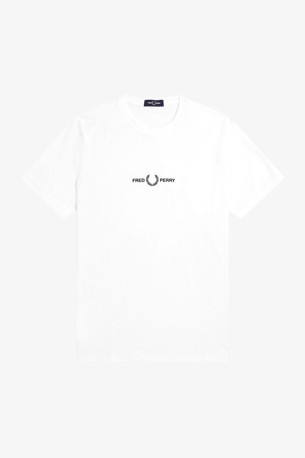 Fred Perry Camiseta manga curta Fred Perry Branco